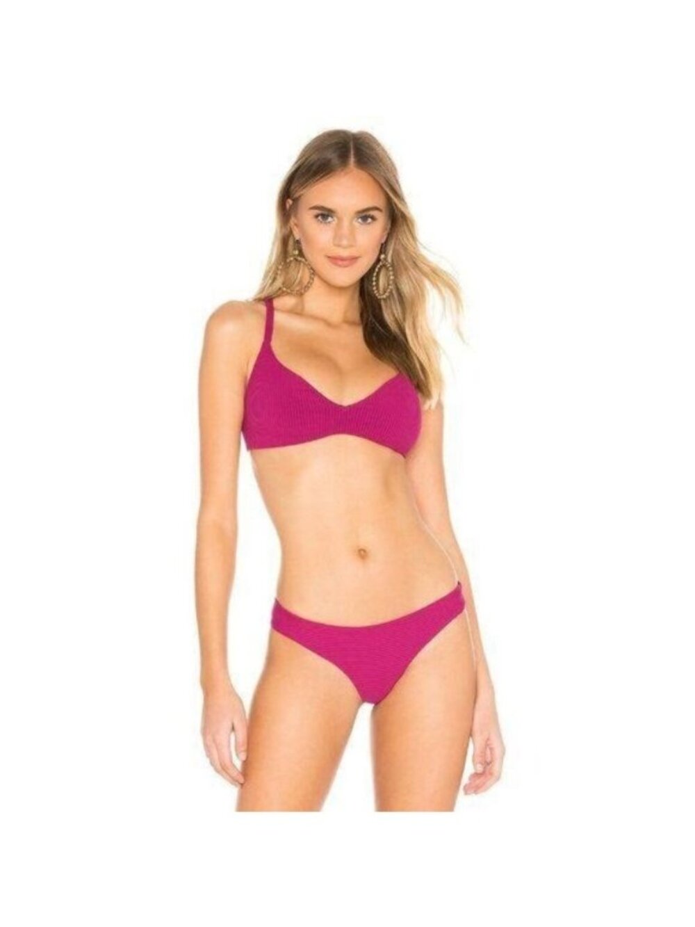 BOYS + ARROWS Dylan Cross Back Bikini Top